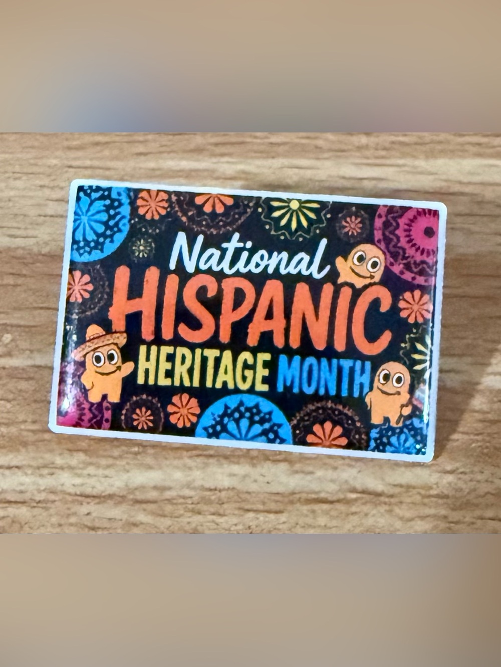 Amazon Employee “National Hispanic Heritage Month” Peccy Pin